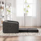 Convertible Chenille Sofa Bed Sleeper With Pillow - Omega Lifestyles