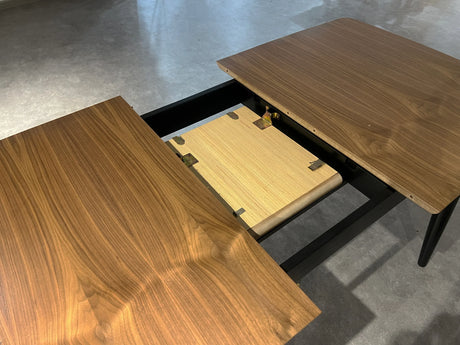 Natural And Black Finish Synthetic Wood Dining Chair - Omega Lifestyles