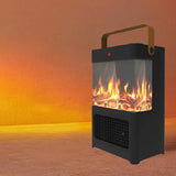 Portable Electric Freestanding 1500W Indoor Fireplace Heater - Omega Lifestyles