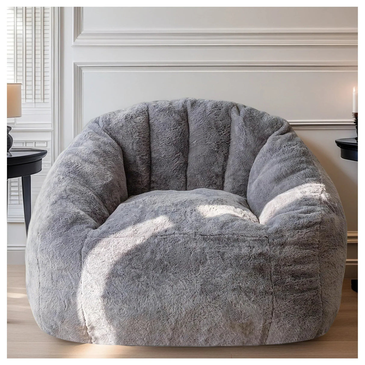 High Density Foam Filled Flannelette Bean Bag Chair - Omega Lifestyles