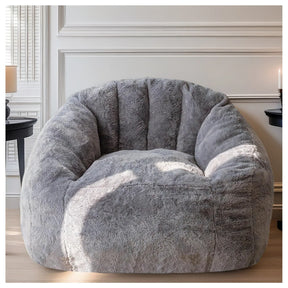 High Density Foam Filled Flannelette Bean Bag Chair - Omega Lifestyles