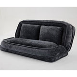 Adjustable 5-Position Medium-Soft Chenille Loveseat Sofa - Omega Lifestyles