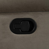 Light Brown Velvet 360° Swivel Adjustable Backrest Recliner - Omega Lifestyles