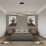Modern LED Pendant Light Infinity Design Adjustable Height - Omega Lifestyles