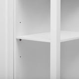 47-Inch Extendable Rubber Wood Veneer Kitchen Island - Omega Lifestyles