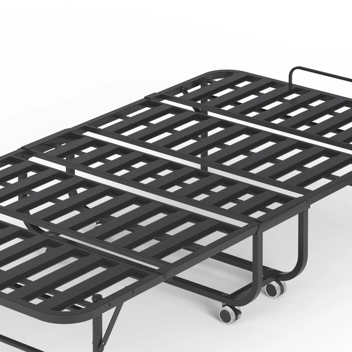 Twin Medium 5-Inch Memory Foam Folding Bed Frame - Omega Lifestyles