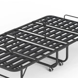 Twin Medium 5-Inch Memory Foam Folding Bed Frame - Omega Lifestyles