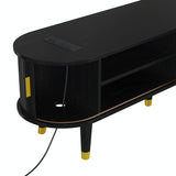 Mid-Century Modern TV Stand And Coffee Table Set - Sleep Galleria