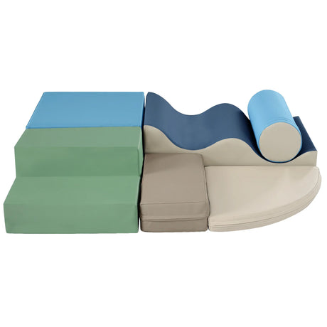 Colorful Soft Foam Kids Climb And Crawl Playset - Omega Lifestyles