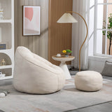 Microfiber Foam Filled Bedding Bean Bag Chair - Sleep Galleria
