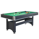 Engineered Wood Pool Table With Table Tennis Top - Omega Lifestyles