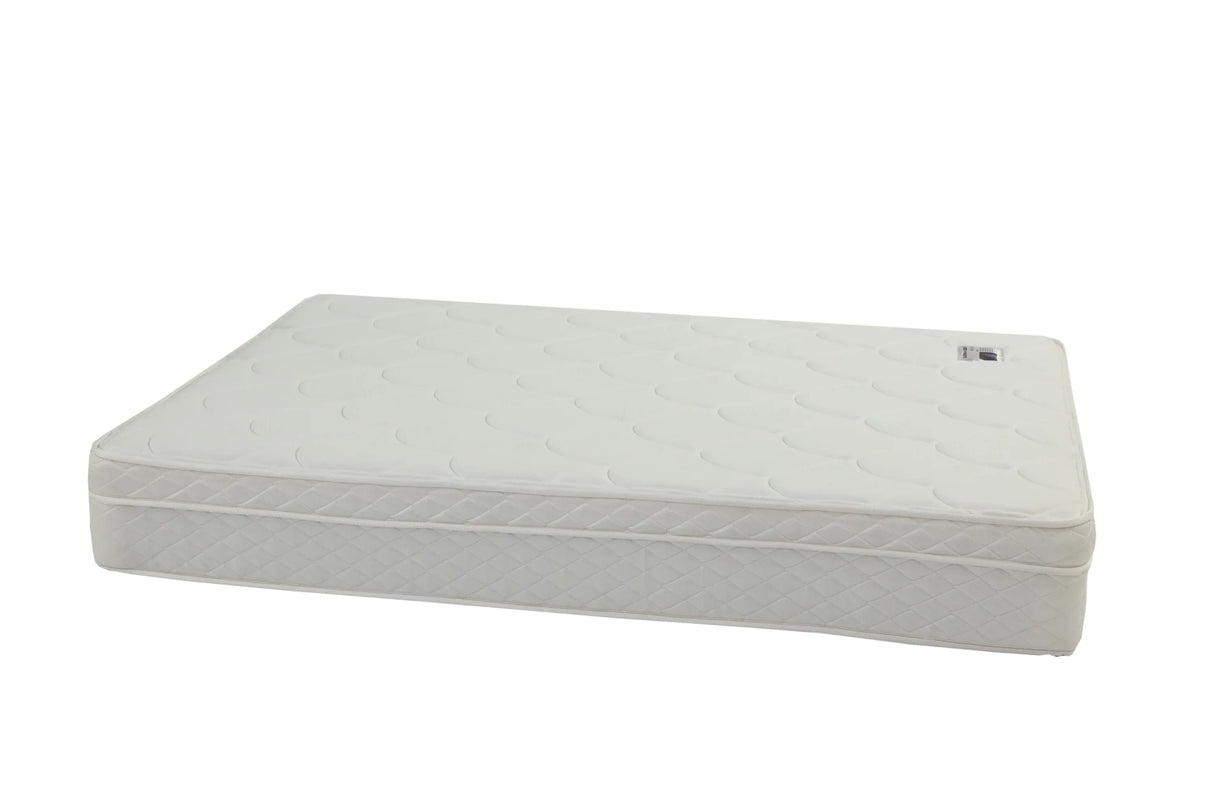 Full Medium 9-Inch Bonnell Coil Euro Top Mattress - Omega Lifestyles