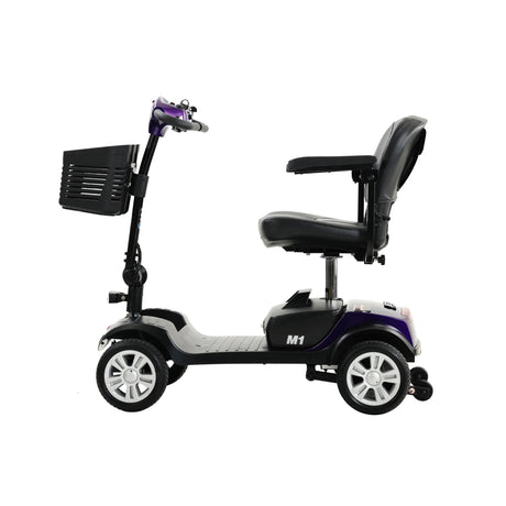 Compact Travel Mobility Scooter 300W Motor 300lbs Capacity - Omega Lifestyles