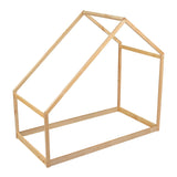 Twin Solid Wood Natural House Bed Frame - Omega Lifestyles