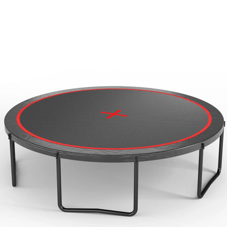 12-Foot Galvanized Steel Outdoor Garden Trampoline - Omega Lifestyles