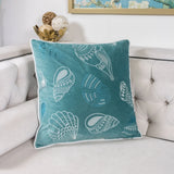 Polyester Velvet 20x20-Inch Decorative Throw Pillow Cover - Omega Lifestyles