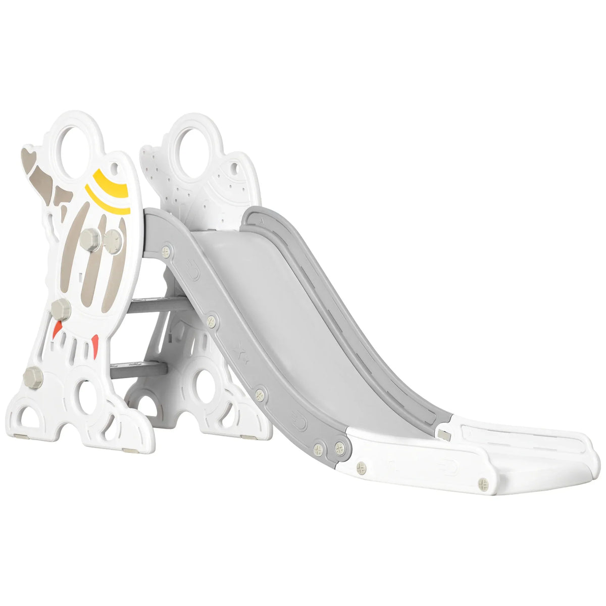 Kids Indoor Toddler Slide With Rocket Ship Design - Omega Lifestyles