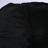 Minky Velvet Plush Foam Filled Bean Bag Chair - Omega Lifestyles