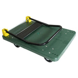 Foldable Steel Platform Push Hand Truck Cart With Brakes - Omega Lifestyles