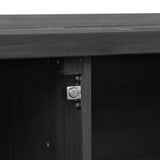 Farmhouse Solid Fir Wood Outdoor Kitchen Island Cart - Omega Lifestyles