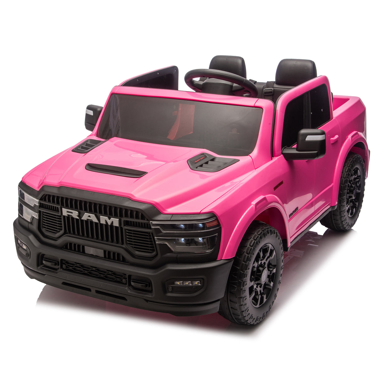 Officially Licensed Dodge RAM 24V Dual Motor Kids Ride-On Truck