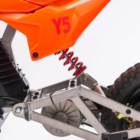 Kids Ride-On Electric Off-Road Motorcycle With Suspension - Omega Lifestyles