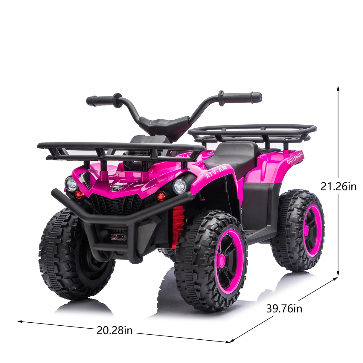 24V High-Power Kids Ride On ATV With Bluetooth - Omega Lifestyles