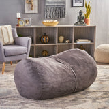 Modern Cylindrical Foam Filled Polyester Bean Bag Chair - Omega Lifestyles