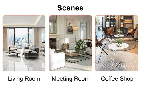 Modern Black Patterned MDF Rectangular Coffee Table - Omega Lifestyles