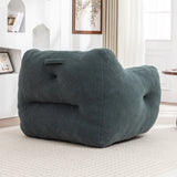 Large High-Density Foam Filled Teddy Bean Bag Chair - Omega Lifestyles