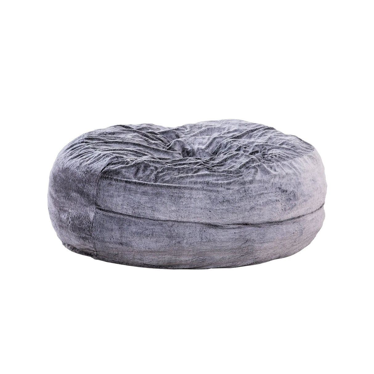 Soft Faux Fur Memory Foam 60-Inch Bean Bag Chair - Omega Lifestyles