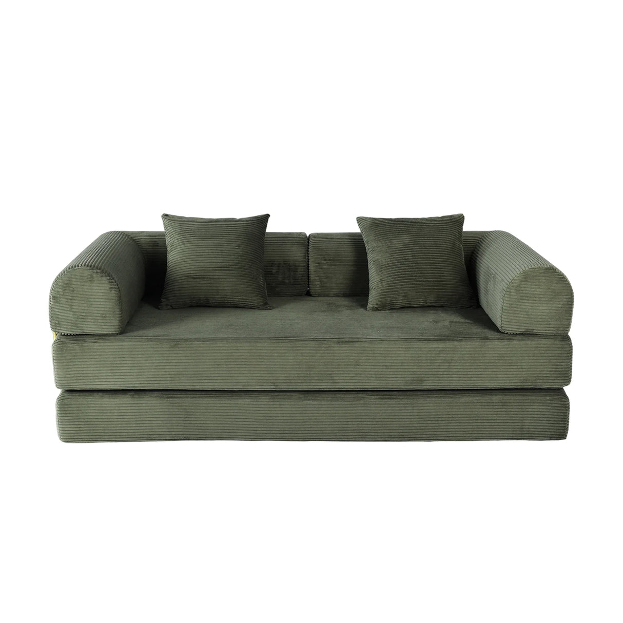 Foldable Memory Foam Sofa Bed With Pillows - Omega Lifestyles