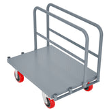 Heavy Duty Steel Panel Truck Cart With Handrails