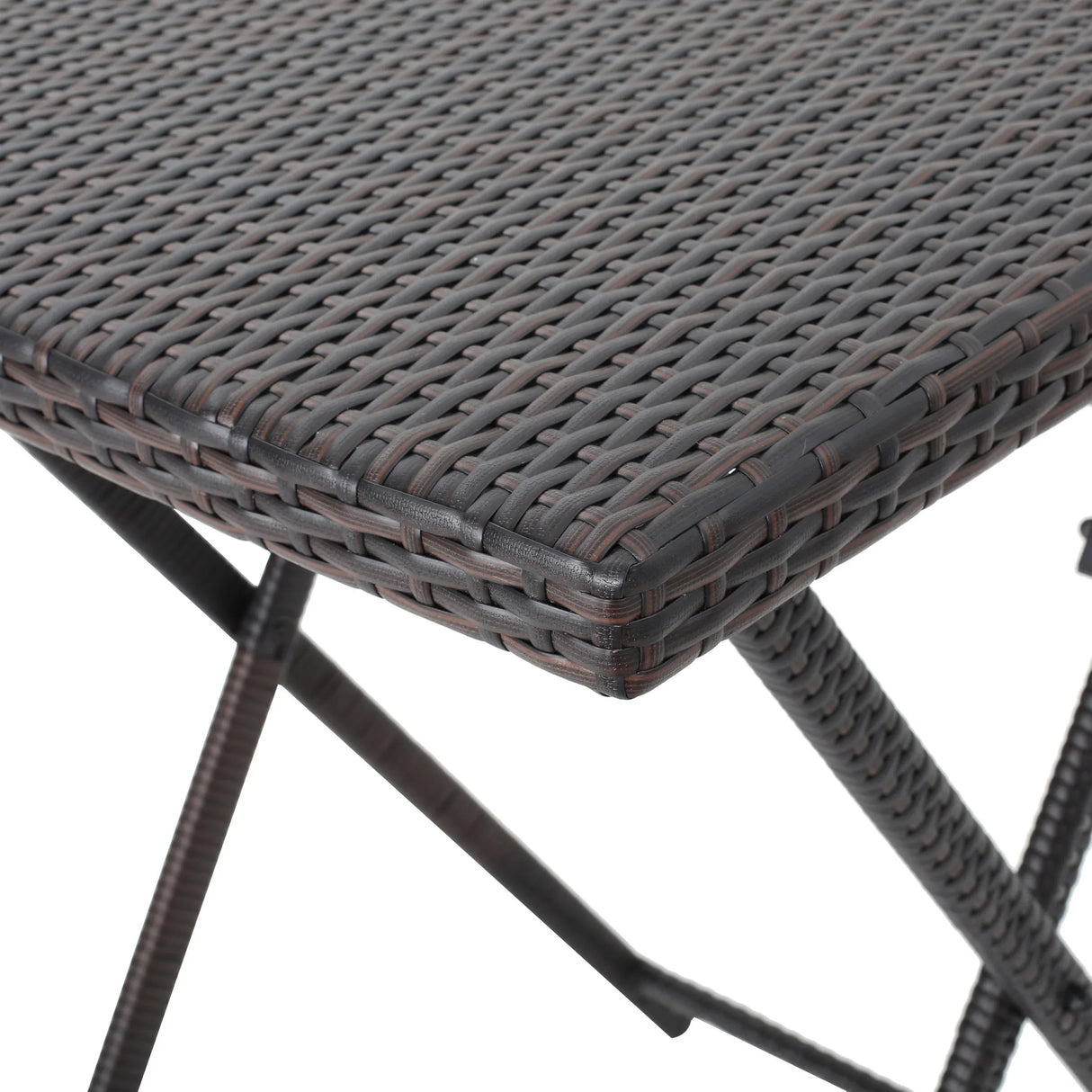 Outdoor Folding Rattan Wicker Patio Bar Table - Omega Lifestyles