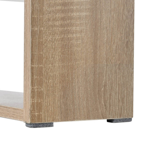 High Glossy White Coffee Table With Drawers - Sleep Galleria