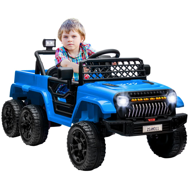 Kids 12V 4x4 Electric Ride-On Car With Remote Control - Omega Lifestyles