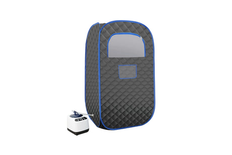 Portable Steam Sauna Tent With Folding Chair and Remote - Omega Lifestyles