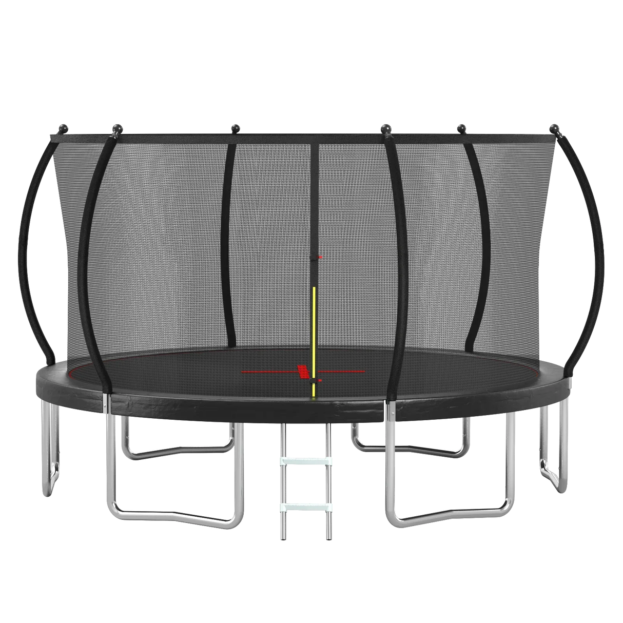 14-Inch Extra Stable 14FT Steel Frame Outdoor Trampoline - Omega Lifestyles