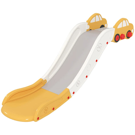 Indoor Yellow Toddler Slide With Safety Buffer Design - Omega Lifestyles