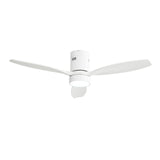 52-Inch Modern Wooden Ceiling Fan With Remote Light