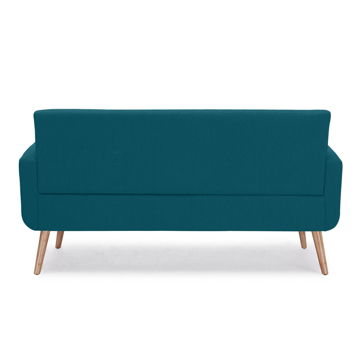 Mid-Century Modern Blue Green 3-Seat Sofa - Omega Lifestyles