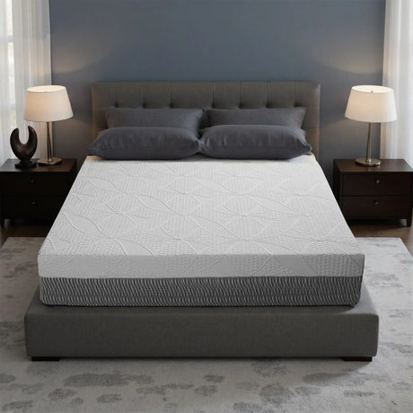 Soft 14-Inch Plush Foam Queen Mattress With Cooling Cover - Omega Lifestyles