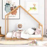 Full Full-Size Solid Wood Children’s House Bed - Omega Lifestyles