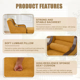 Chenille Upholstered Oversized Chaise Lounge Recliner Chair - Omega Lifestyles