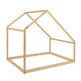 Full Full-Size Solid Wood Children’s House Bed - Omega Lifestyles