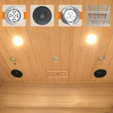 Low EMF Three Person Far Infrared Sauna Room - Omega Lifestyles