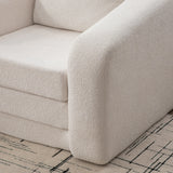 Convertible Chenille Sofa Bed With Folding Foam Cushion - Omega Lifestyles