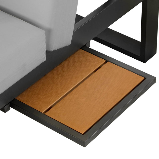 Adjustable Reclining Outdoor Sectional Patio Furniture Set - Omega Lifestyles