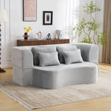 Queen Plush High-Density Foam Folding Futon Sofa Mattress - Omega Lifestyles