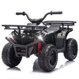 24V High-Power Kids Ride-On ATV With Storage Racks - Omega Lifestyles
